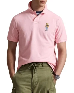 Polo Ralph Lauren Classic Fit Polo Bear Mesh Polo Shirt Men's
