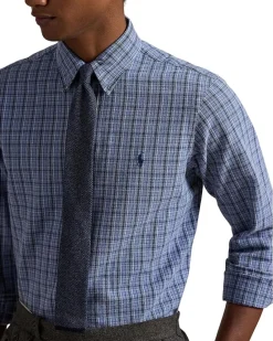 Polo Ralph Lauren Classic Fit Plaid Brushed Oxford Shirt Men's
