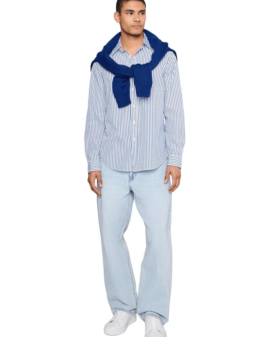 Polo Ralph Lauren Classic Fit Striped Broadcloth Shirt Men's