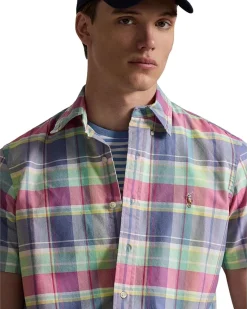 Polo Ralph Lauren Classic Fit Plaid Oxford Shirt Men's