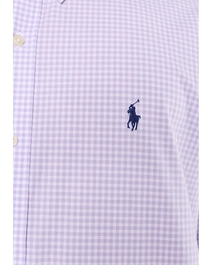 Polo Ralph Lauren Classic Fit Gingham Stretch Poplin Shirt Men's