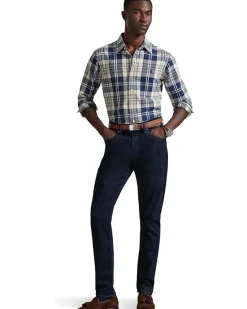 Polo Ralph Lauren Classic Fit Plaid Brushed Oxford Shirt Men's