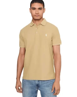 Polo Ralph Lauren Custom Slim Fit Honeycomb-Mesh Polo Men's