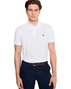 Polo Ralph Lauren Custom Slim Fit Honeycomb-Mesh Polo Men's