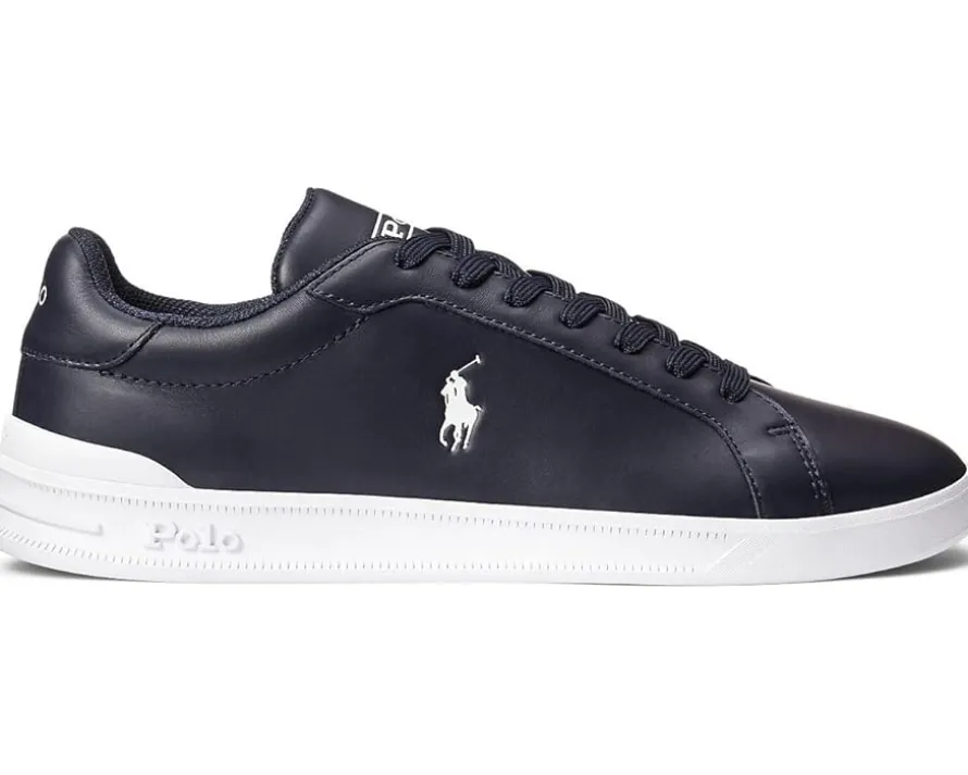 Polo Ralph Lauren Leather-Hrt Ct Ii-Sneakers-High Top Lace Men's