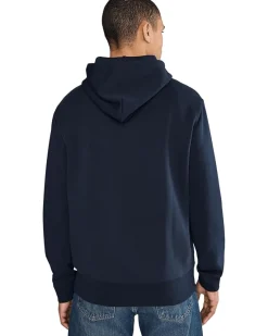 Polo Ralph Lauren Leather-Pony Double-Knit Hoodie Men's