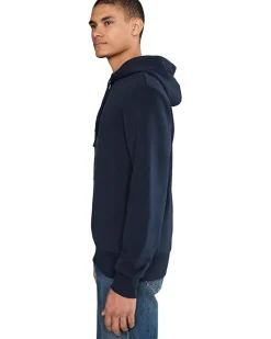 Polo Ralph Lauren Leather-Pony Double-Knit Hoodie Men's