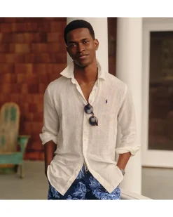 Polo Ralph Lauren Long Sleeve Linen - Classic Men's