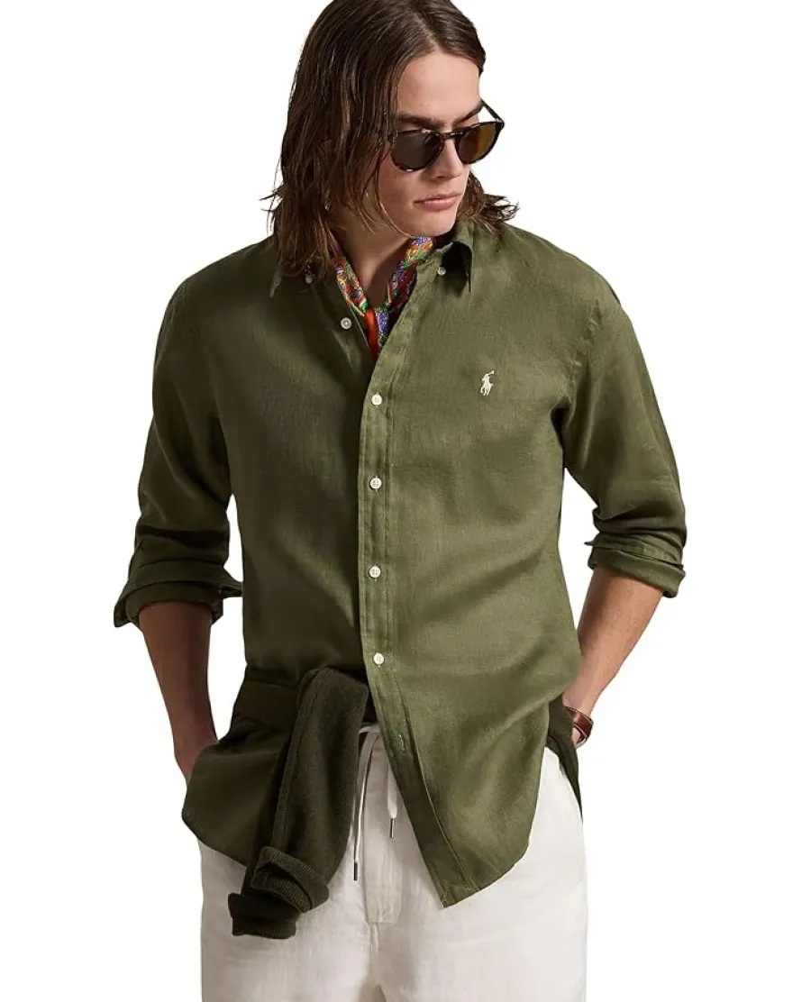 Polo Ralph Lauren Long Sleeve Linen - Classic Men's