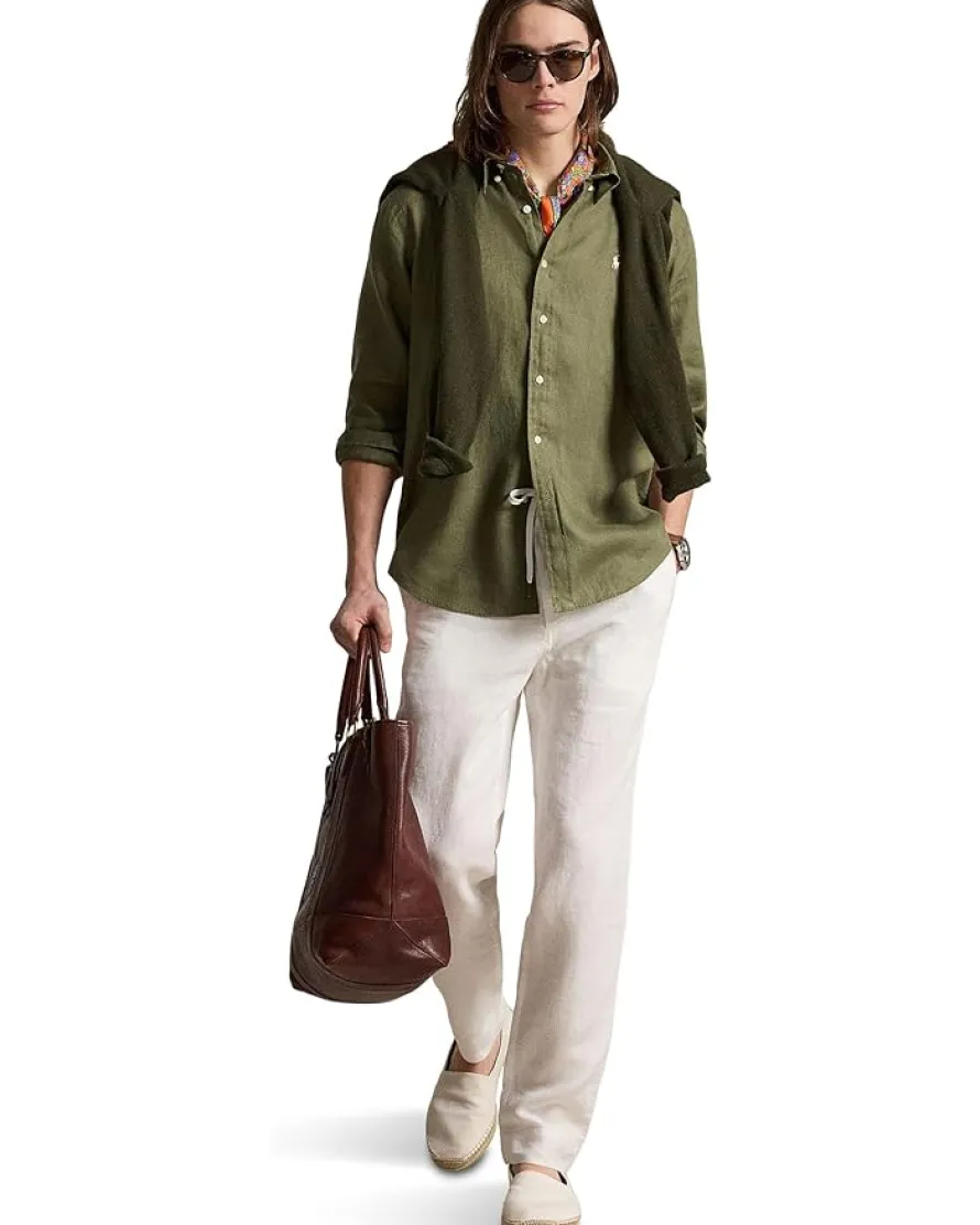 Polo Ralph Lauren Long Sleeve Linen - Classic Men's