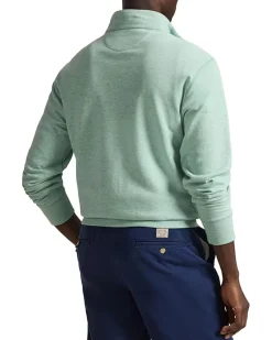 Polo Ralph Lauren Long Sleeve Lux Jersey Quarter Zip Pullover Men's