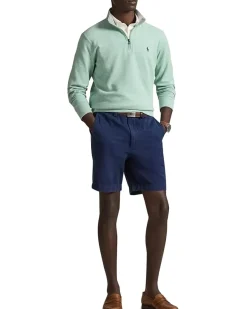 Polo Ralph Lauren Long Sleeve Lux Jersey Quarter Zip Pullover Men's