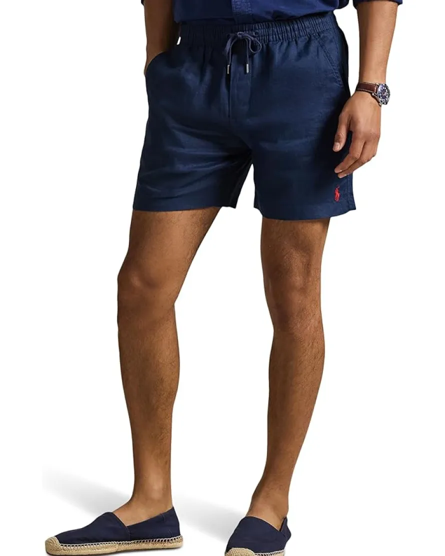 Polo Ralph Lauren 6" Polo Prepster Linen Shorts Men's