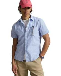 Polo Ralph Lauren Prepster Classic Fit Seersucker Shirt Men's