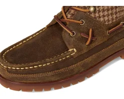 Polo Ralph Lauren Ranger Mid Suede & Wool Tweed Boots Men's