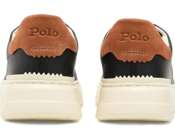 Polo Ralph Lauren RLite Court Tumbled Leather Sneakers Men's