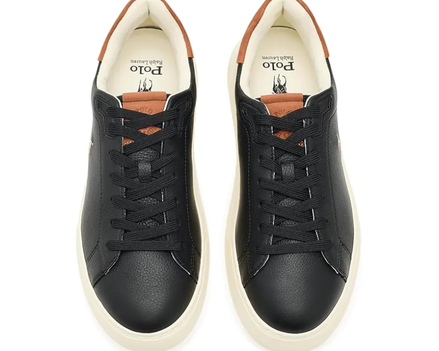Polo Ralph Lauren RLite Court Tumbled Leather Sneakers Men's