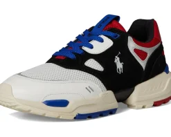 Polo Ralph Lauren Suede Leather Mesh-Polo Jgr Pp-Sneakers-Low Top Lace Men's