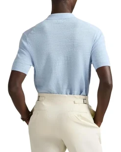 Polo Ralph Lauren Textured Cotton-Linen Sweater Men's