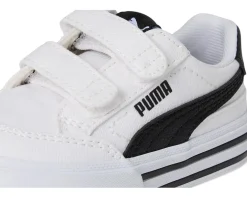 PUMA Kids Court Classic Vulc Hook And Loop Shoes (Toddler/Little Kid)