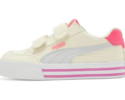 PUMA Kids Court Classic Vulc Hook And Loop (Little Kid)