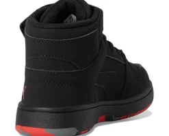 PUMA Kids Rebound Layup Mid Hook and Loop Shoes (Little Kid)