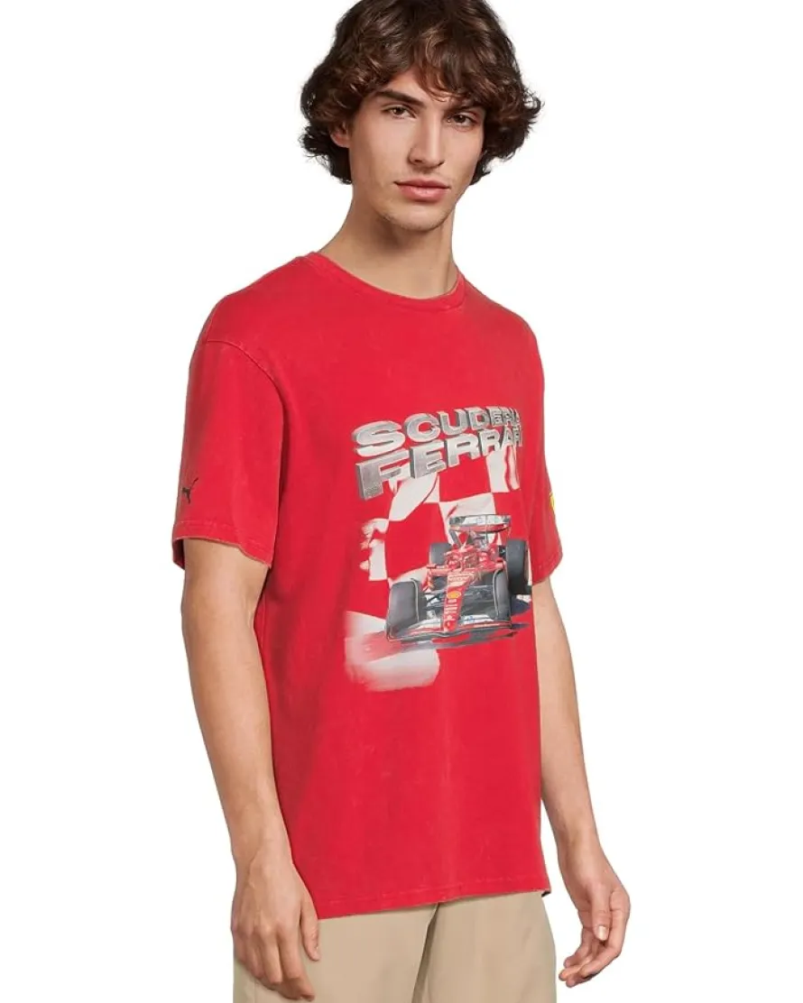 PUMA Scuderia Ferrari Graphic T-Shirt Men's