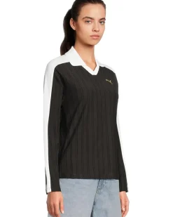 PUMA T7 Relaxed Long Sleeve Polo Women's