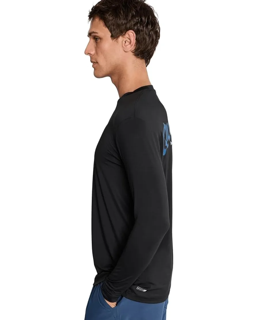 Quiksilver Everyday Graphic Long Sleeve Surf Tee Men's