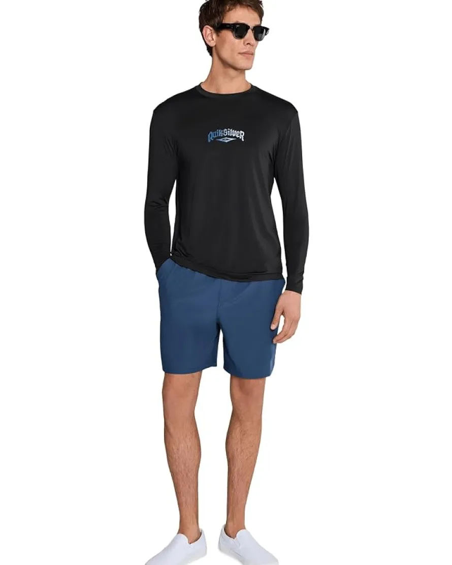 Quiksilver Everyday Graphic Long Sleeve Surf Tee Men's