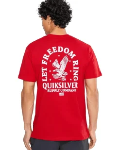 Quiksilver Freedom Ring Screen Tee Men's