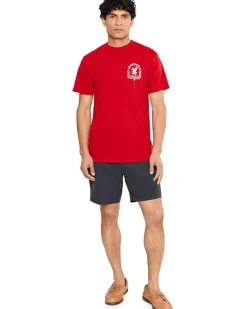 Quiksilver Freedom Ring Screen Tee Men's