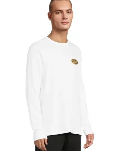 Quiksilver Impaired Camo Long Sleeve Screen Tee Men's