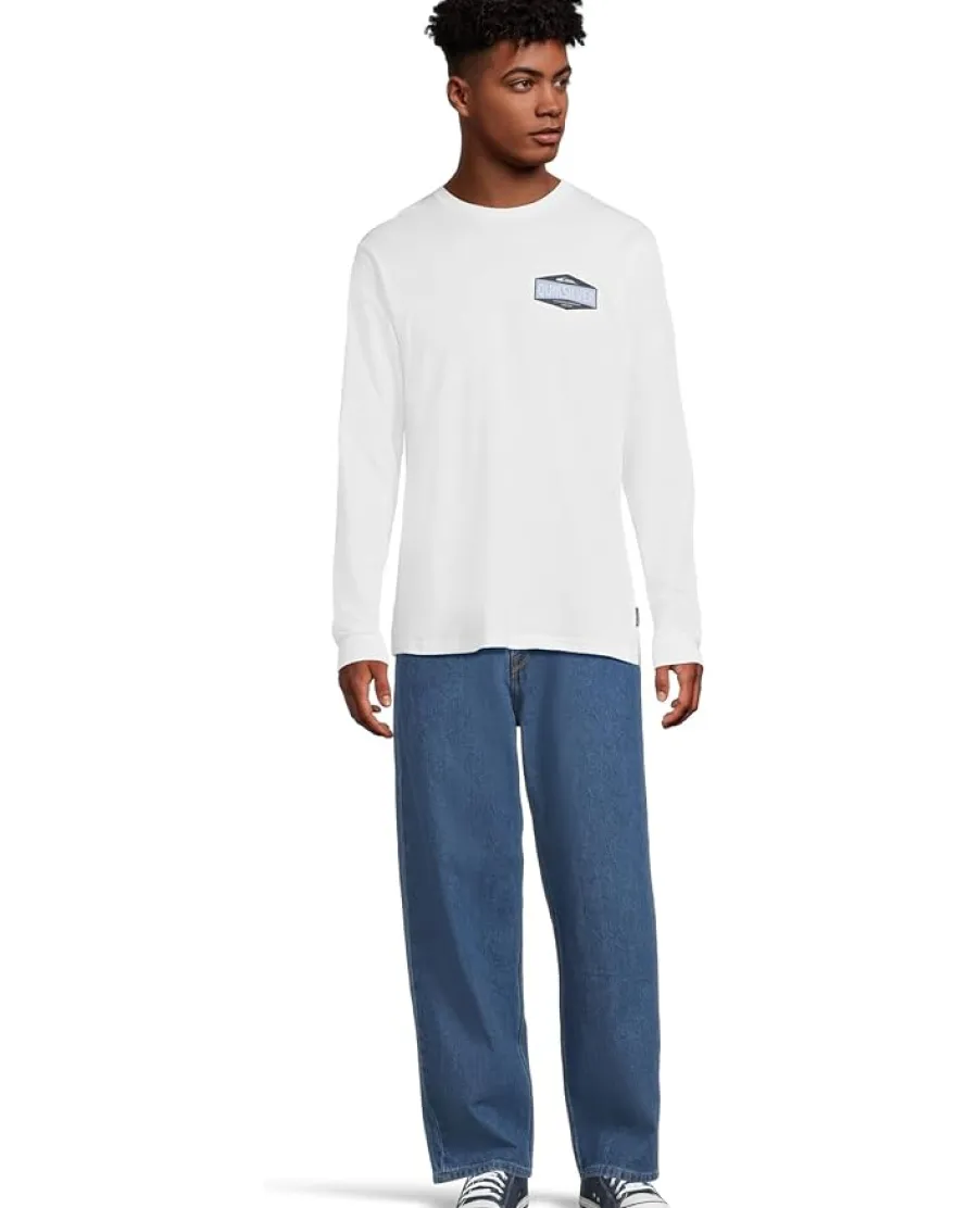 Quiksilver Three Piece Long Sleeve Screen Tee Men's