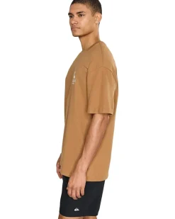 Quiksilver Vintage Bubble Org Screen Tee Men's