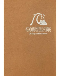 Quiksilver Vintage Bubble Org Screen Tee Men's