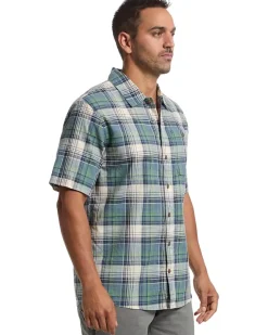 Royal Robbins Redwood Plaid Short Sleeve Men's