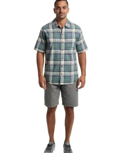 Royal Robbins Redwood Plaid Short Sleeve Men's