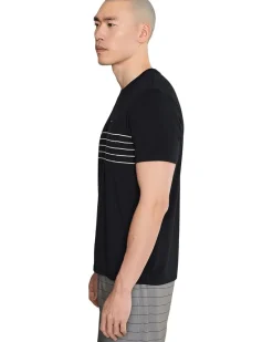 RVCA Balance Pocket Stripe Tee Men's