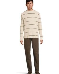 RVCA Dayshift Thermal Stripe Long Sleeve Men's
