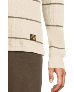 RVCA Dayshift Thermal Stripe Long Sleeve Men's