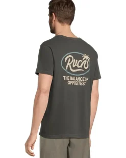 RVCA Frond Script Short Sleeve Men's