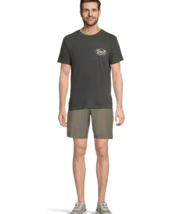RVCA Frond Script Short Sleeve Men's