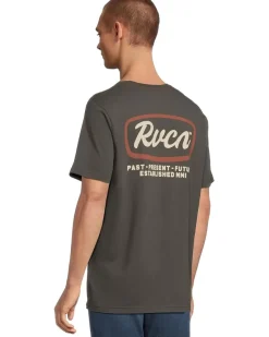 RVCA Sign Post Short Sleeve Men's