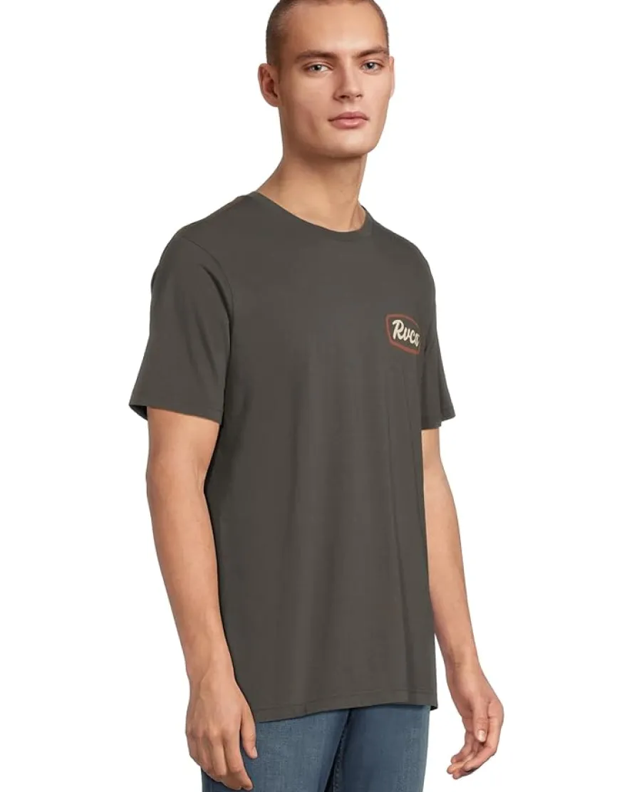 RVCA Sign Post Short Sleeve Men's