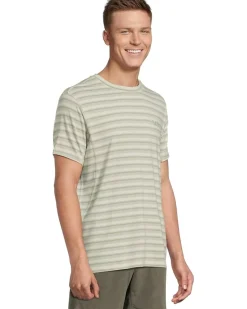 RVCA Sport Vent Stripe Short Sleeve Tee Men's