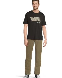 RVCA VA Blur Short Sleeve Men's