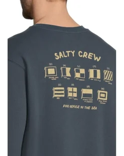 Salty Crew Call Sign Crew Fleece Men's