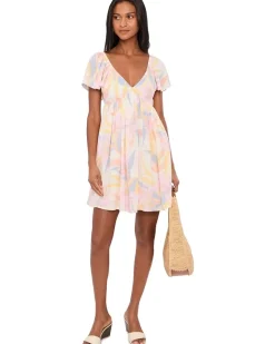 Salty Crew Dreamland Short Sleeve Dress Women's