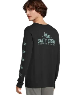 Salty Crew Flag Day Long Sleeve Tee Men's